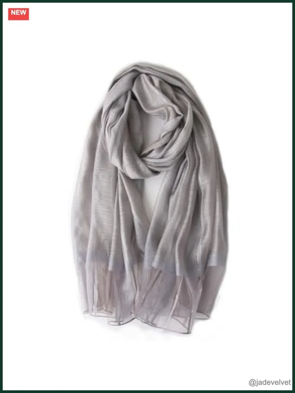 Elegant Silk Wool Blend Scarf Shawl Wrap Lightweight for Weddings